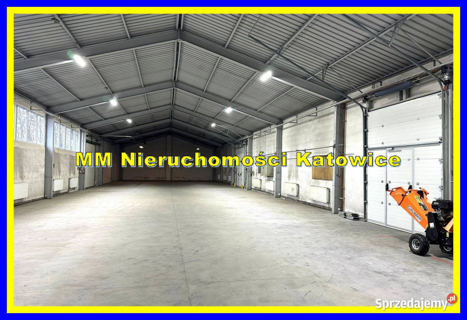 Hala magazynowoprodukcyjna 498 m poziom 0 sprzedam