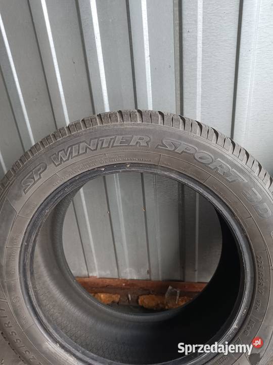 Opony zimowe Dunlop 225x55R17 4 Dunlop sprzedam
