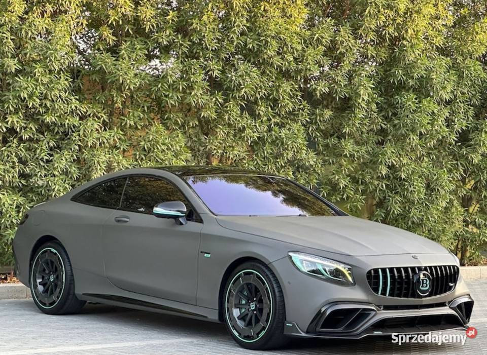2016MercedesBenz S 63 AMG Coupe Brabus Wrocław