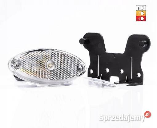 Lampa Obrysowa obrysówka LED PRZEDNIA biała Godzianów