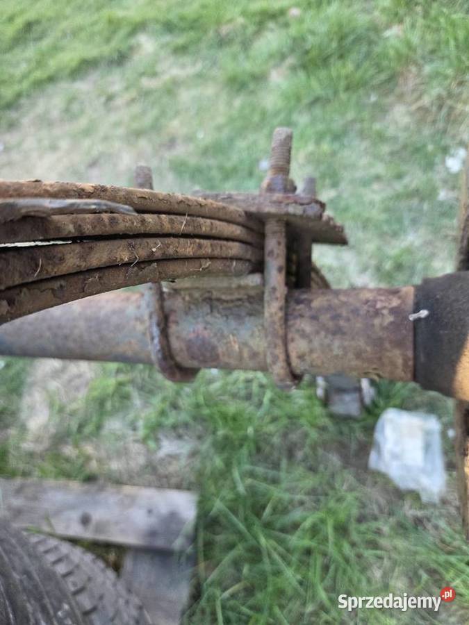 Os z resorami do przyczepki wielkopolskie Zaborowice