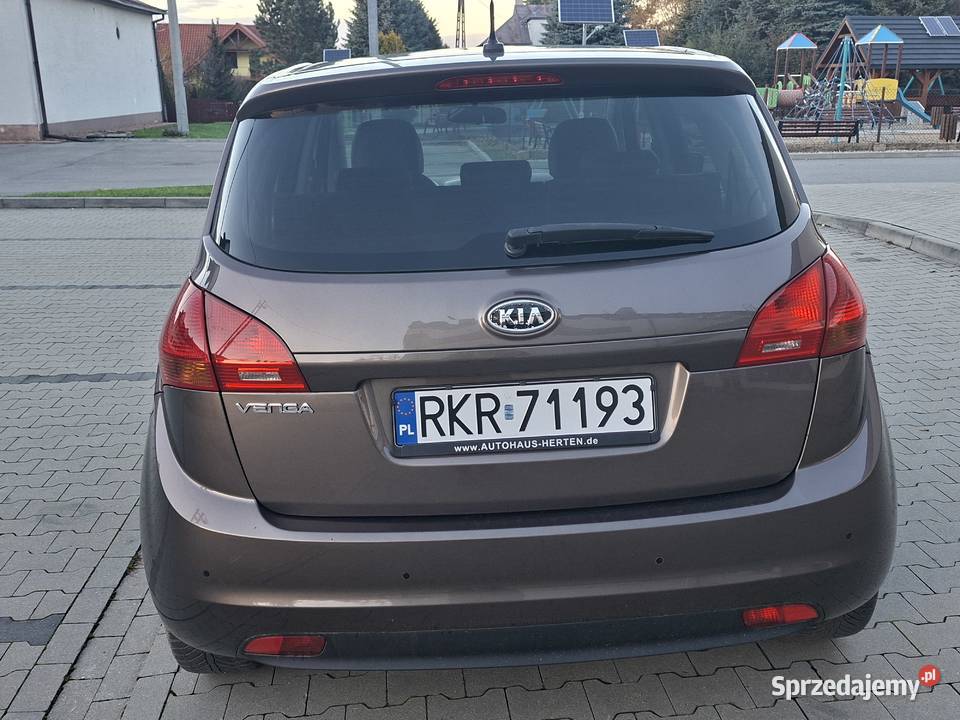 KIA Venga 2012R Benzyna 16 16V 125 Z NIEMIEC 125KM