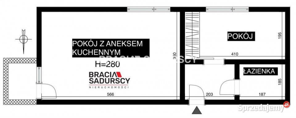 Mieszkanie 352m2 2 pokojowe Kraków małopolskie