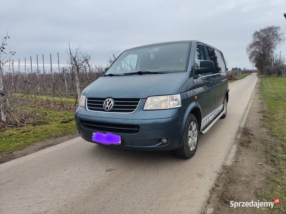 VW Transporter T5 25 TDI 2005r 5 osób KLIMA HAK Bogoria