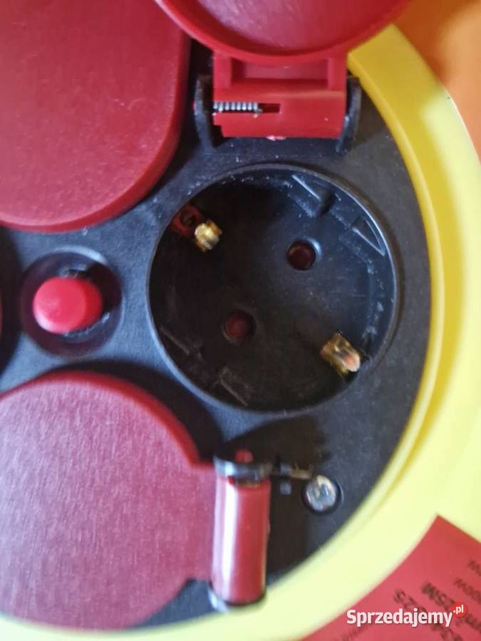 PRZEDŁUŻACZ BĘBNOWY 25m 3x25 NA BĘBNIE BUDOWLANY wielkopolskie