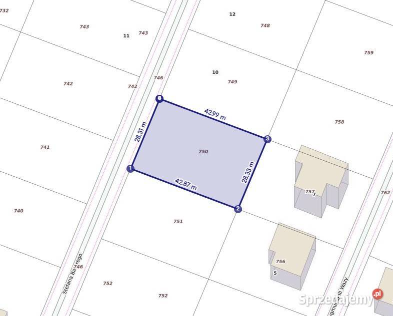 Sprzedam działkę budowlaną 12ar 1220m2
