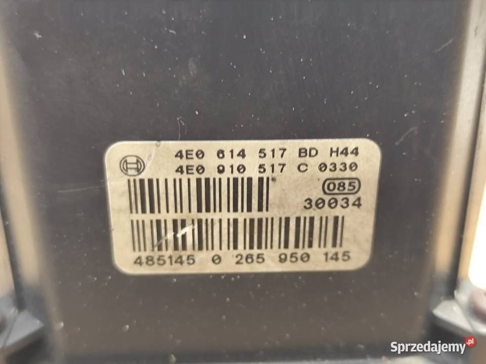 Audi A8 D3 Sterownik Pompa Moduł Abs 4e0611517bd sprzedam