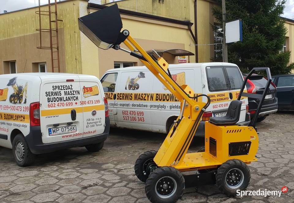 MINI ŁADOWARKA KOŁOWA Z PROSTYM RAMIENIEM nieuszkodzony Lubicz Dolny
