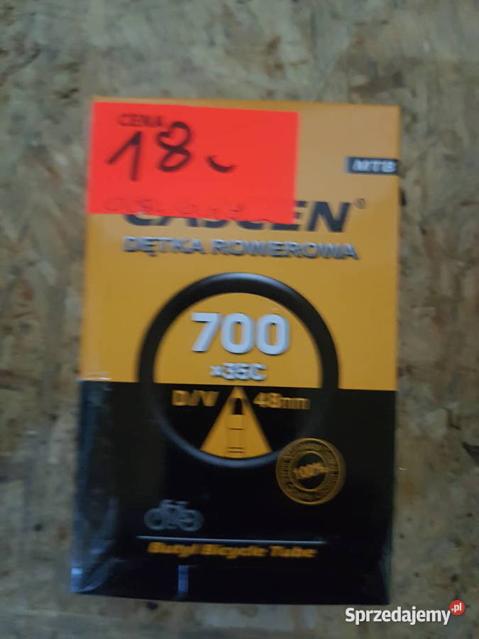 DĘTKA ROWEROWA 700X35 Z WENTYLEM samochodowym Głogowa sprzedam