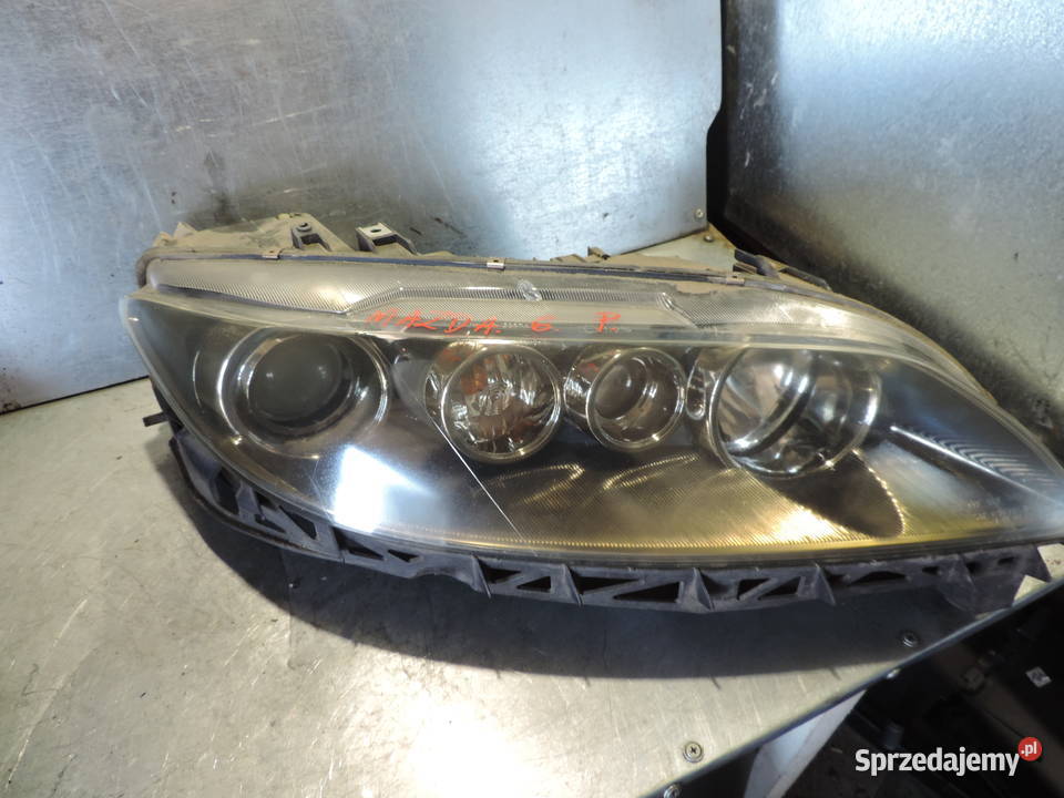 MAZDA 6 I GG LAMPA PRAWY PRZÓD REFLEKTOR Lampy przednie małopolskie Nowy Sącz