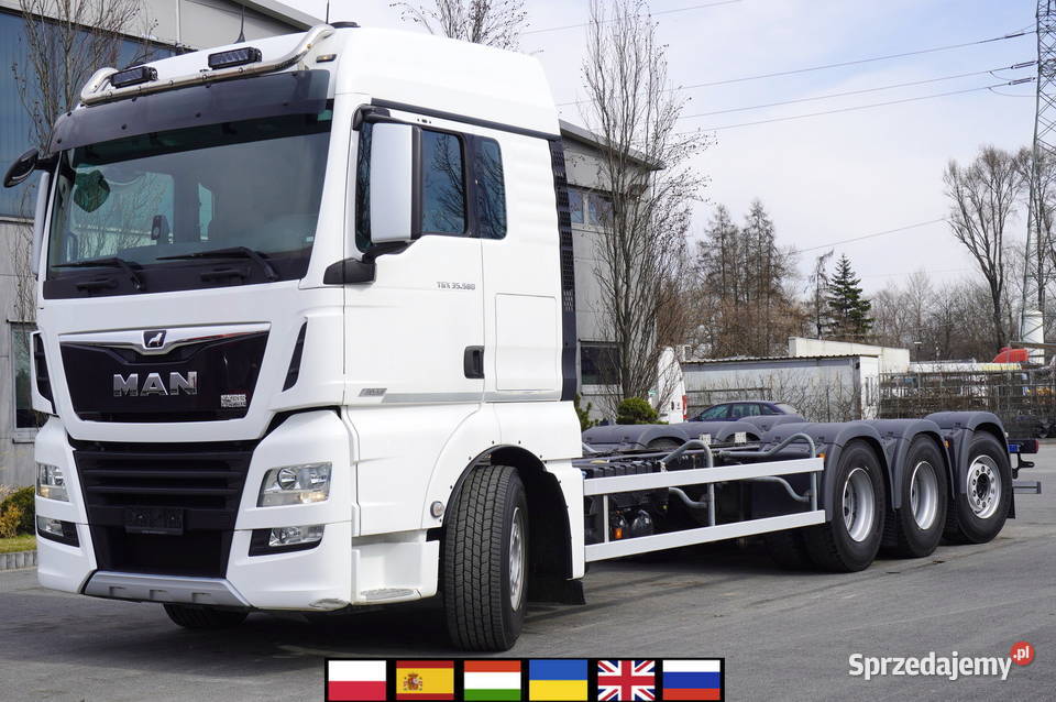 MAN TGX 35580 8x44 rama 830 oś skrętna 260 580KM Kraków
