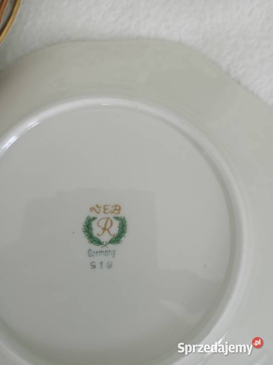 Talerzyki deserowe Reichenbach wielokolorowy Poznań