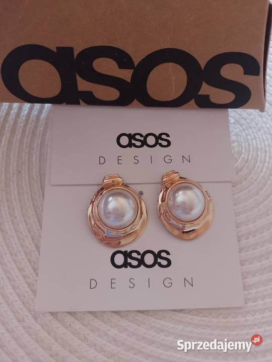 ASOS Ekskluzywne kolczyki biznesowe z Londynu Kraków