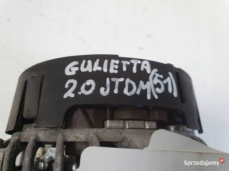 ALTERNATOR Alfa Romeo Giulietta 20 JTDM 51884351 Układ elektryczny, zapłon Chełm