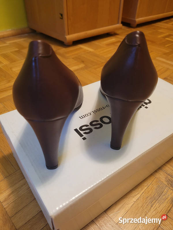 Skórzane czółenka Gino Rossi nowe rozmiar 38 Czółenka Bydgoszcz sprzedam