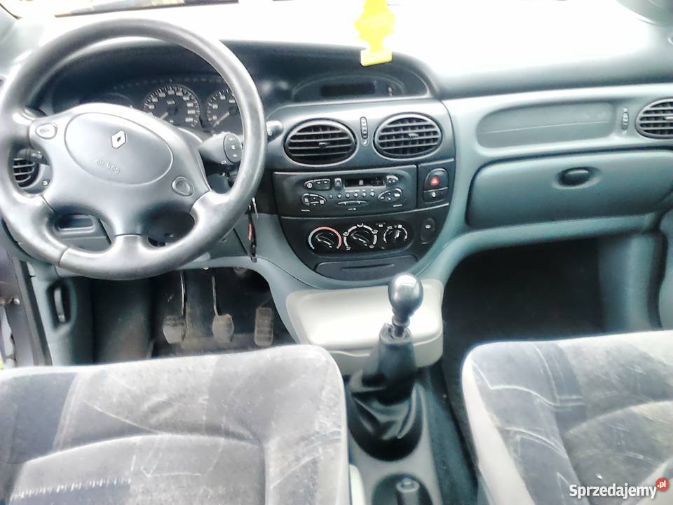 Renault Scenic 16 8V benzyna gaz klima bogate w 232000km łódzkie Skrzynno