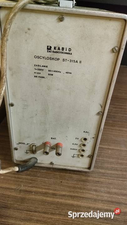 Oscyloskop ST315A II Radiotechnika Wrocławska