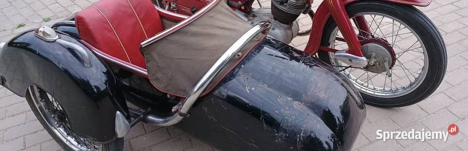Motocyklwózek boczny Stolz typ B4 Berlin Rarytas pozostałe Kurzętnik sprzedam