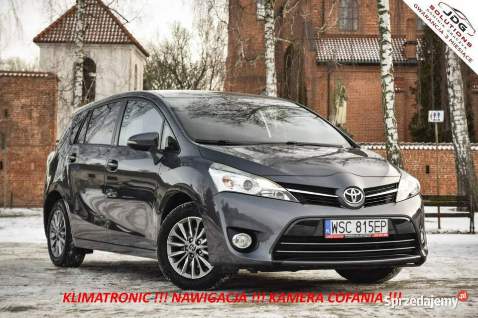 Toyota Verso Automat Niski przebieg Kamera Jeden wielofunkcyjna kierownica Sochaczew