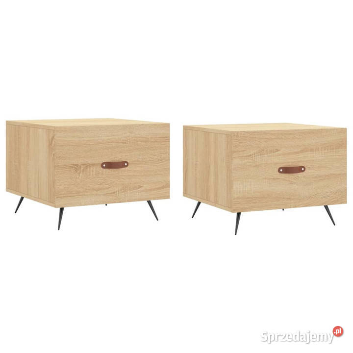 Stoliki kawowe 2 dąb sonoma 50x50x40 WM829339 Stoły Warszawa