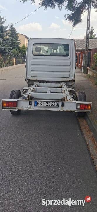 Opel movano 28 tdi rama do zabudowy Radom