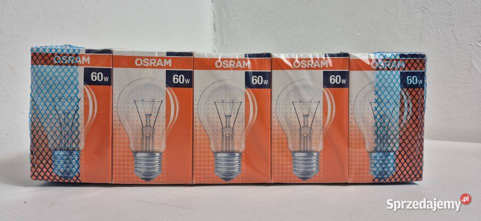 Zestaw 10 Żarówek OSRAM Classic A 60W E27 Biłgoraj