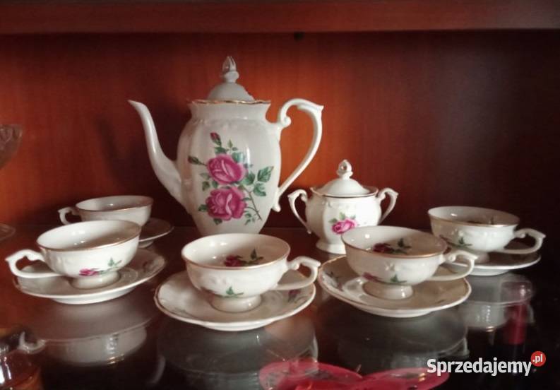 Zestaw kawowy PT Tułowice retro serwis Tułowice Łódź