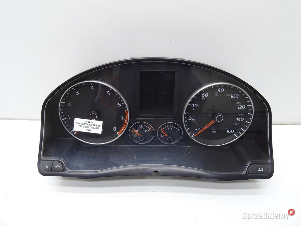 LICZNIK ZEGAR ZEGARY 1K8920970F VW SCIROCCO III