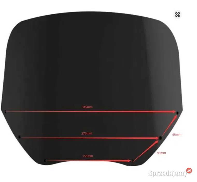 Szyba Owiewka Harley Dyna Fat Bob Lekko Dymiona Sandomierz