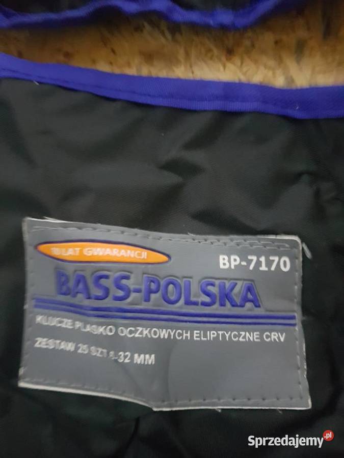 ZESTAW KLUCZE PŁASKO OCZKOWE 25 632mm BASS wielkopolskie Głogowa