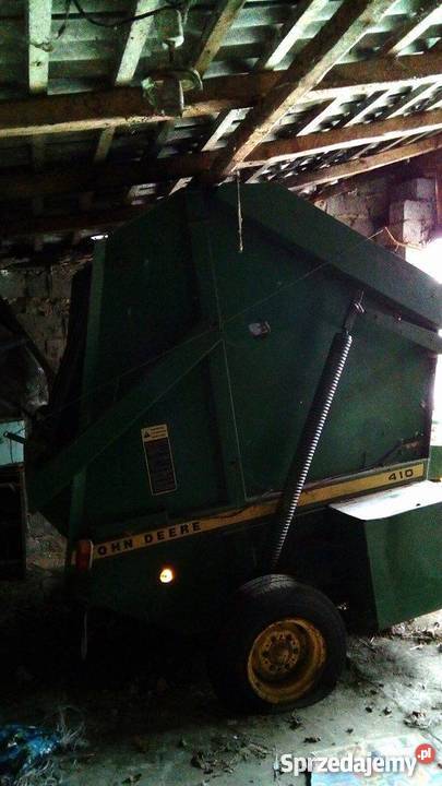 prasa john deere 410 orginal zamiana na plug 4