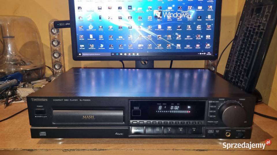 Odtwarzacz CD Technics SLPG520A JOG MASH Made in
