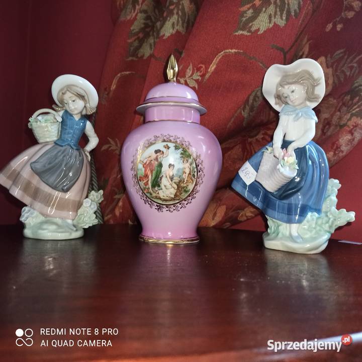 Figurka Daisa Lladro Spain Hand made Z koszykiem pomorskie Gdańsk