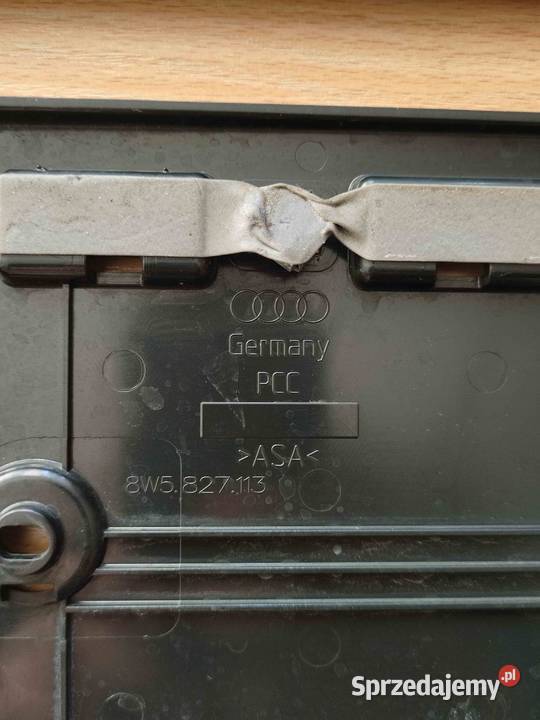 Ramka tablicy tył USA Audi A4 B9 A5 S4 Rzeszów