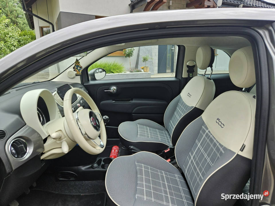 Fiat 500 12 benzyna Iwłaściciel Serwisowany Skępe