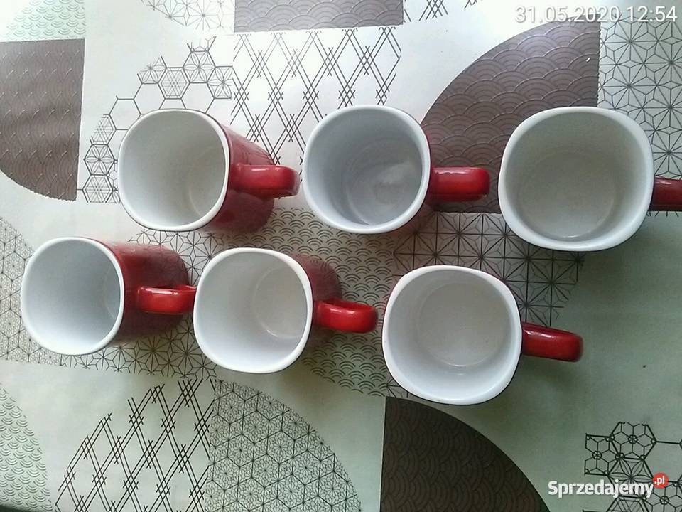 Kubki Nescafe 6sztuk 220ml sprzedam