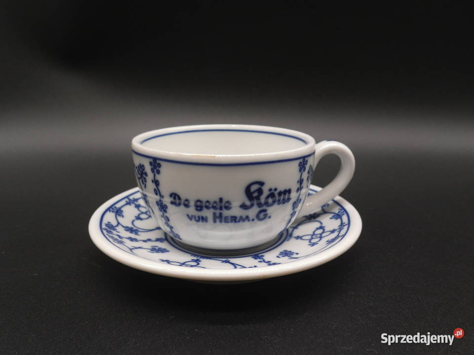 Porcelanowa filiżanka z podstawką MOKKA Raszków