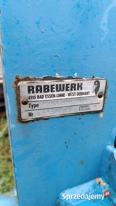 Pług obrotowy rabewerk star III7035 3 skibowy kujawsko-pomorskie Dolne Wymiary