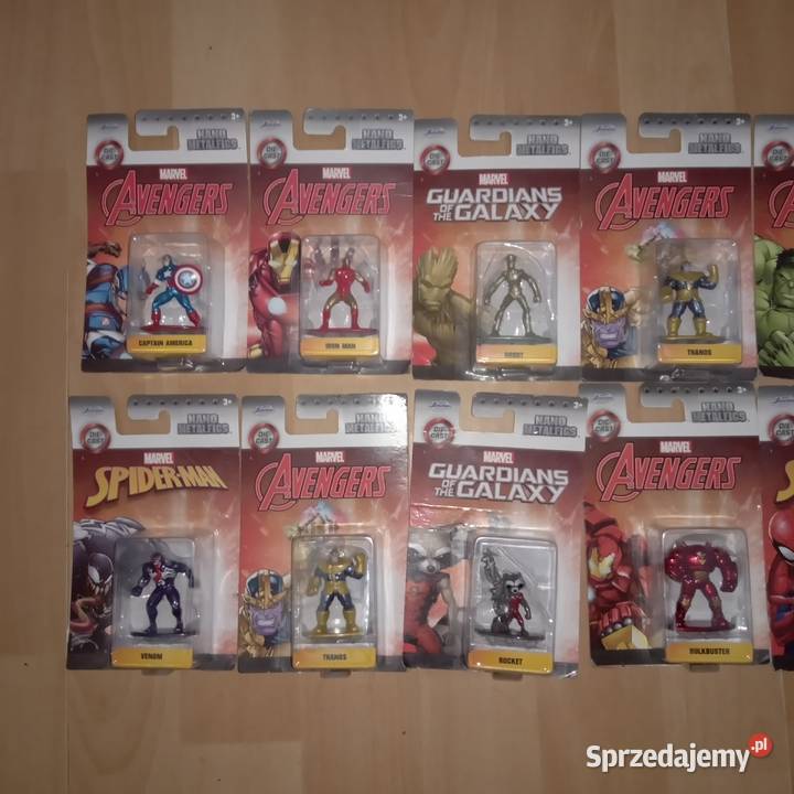 Figurki kolekcjonerskie Marvel 12 sztuk Figurki Szczecin