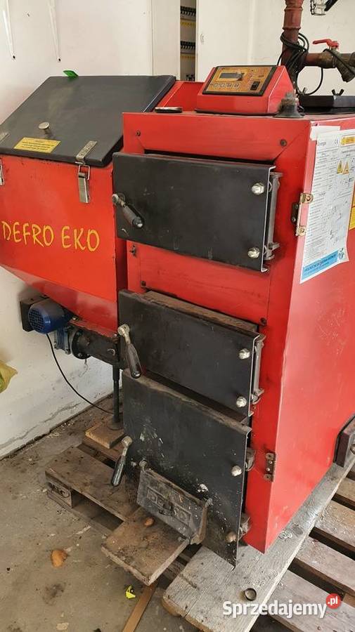 Piec Defro na ekogroszek 19kw i drewno