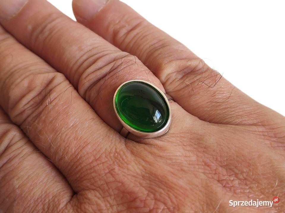 7446 Magiczna Zieleń w Srebrze srebro Kędzierzyn-Koźle