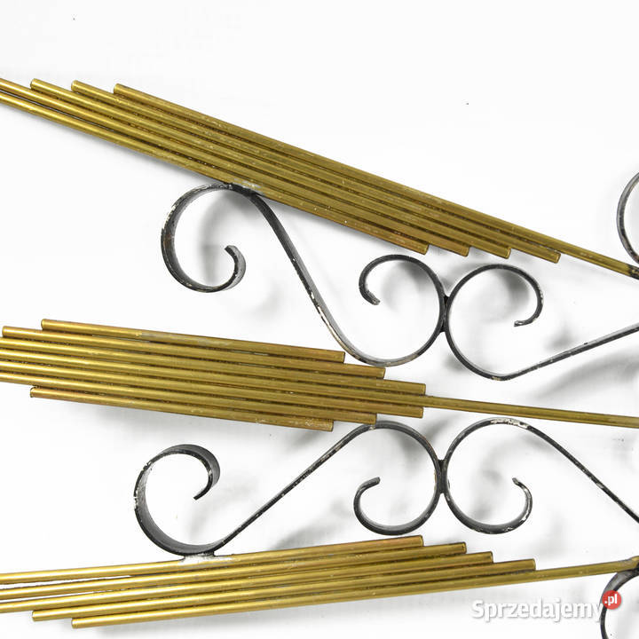 Modernistyczny świecznik wiszący Austria lata 60 czarny Warszawa