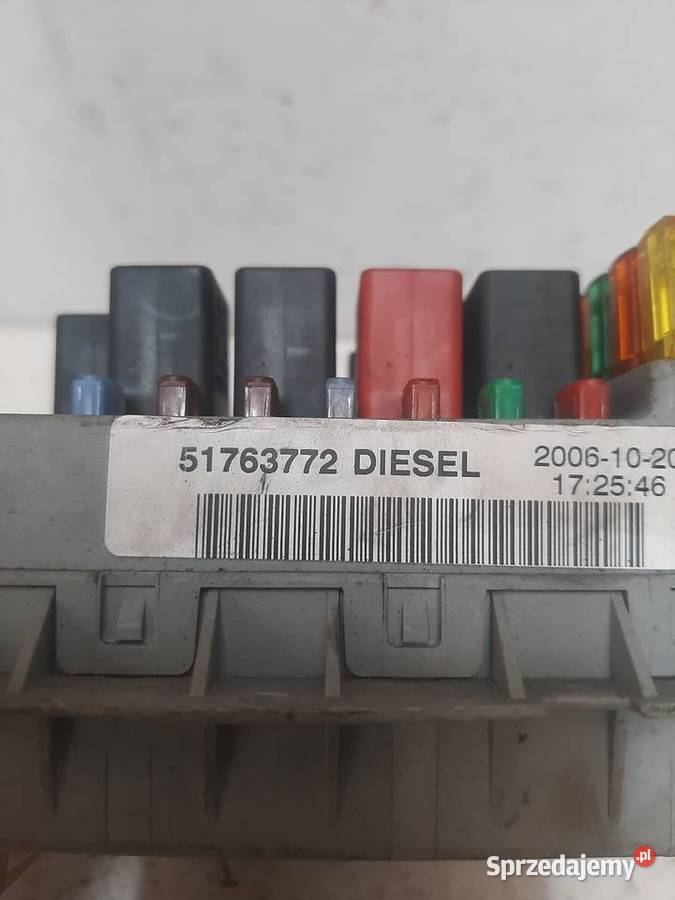Fiat Doblo FL Lift 19 MJTD skrzynka Skrzynki bezpieczników Ksawerów