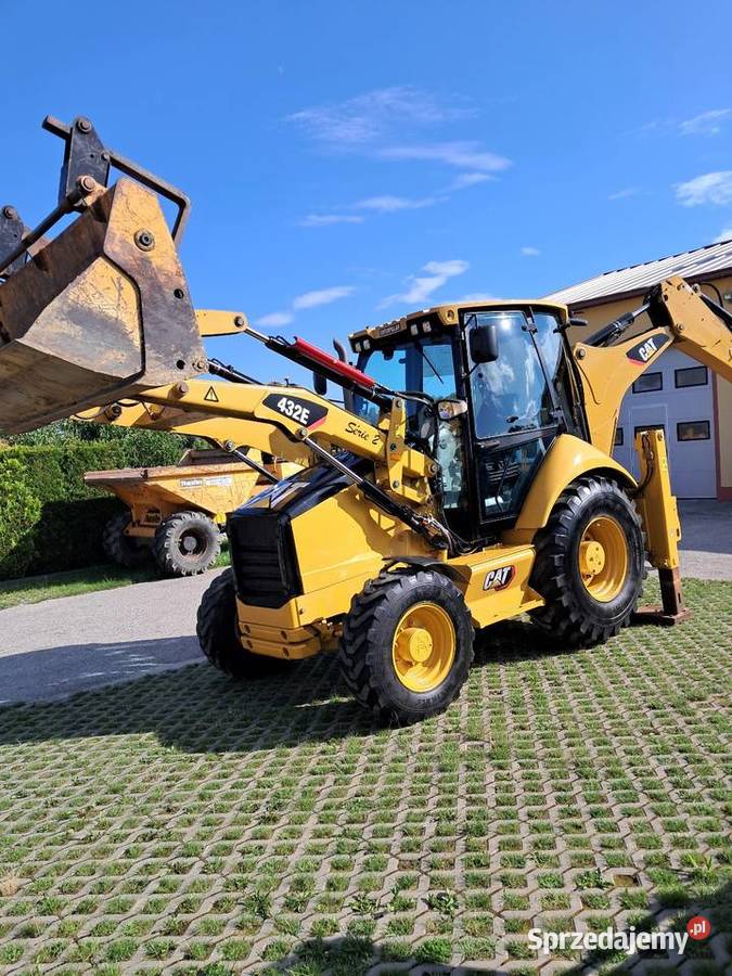 Sprzedam Koparko Ładowarkę cat 432e Kabina Łagów