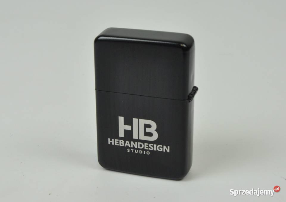 Zapalniczka benzynowa z grawerem czarna 10 Leżajsk