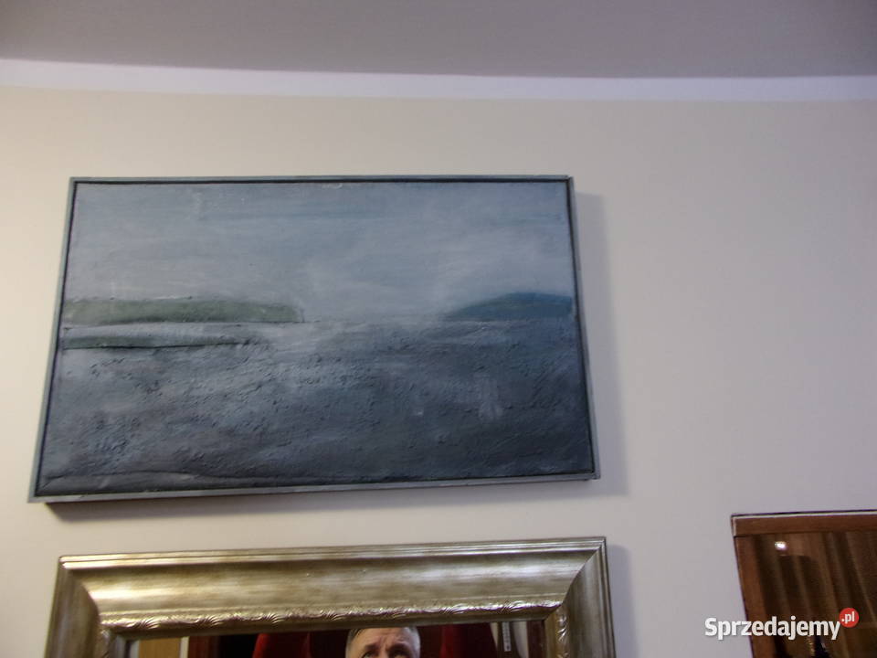 Wyjatkowy obraz olejny na płótnie Księżycowy Warszawa