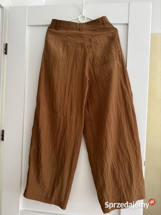 Spodnie 34 Damskie Massimo Dutti brązowe z Częstochowa