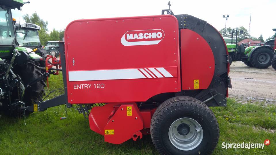 Prasa zwijająca Machio Gaspardo ENTRY120 brutto sprzedam