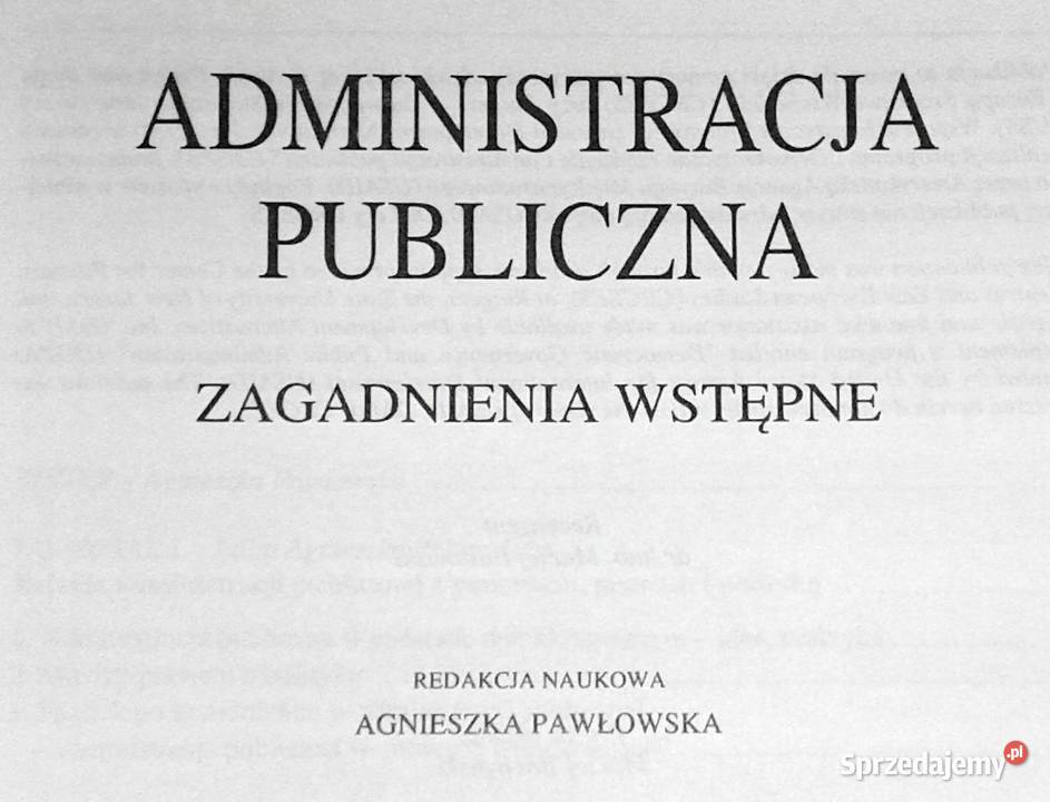 Administracja publiczna Zagadnienia wstępne Chełm