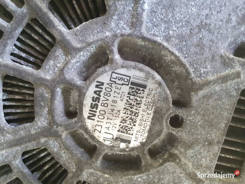 Nissan Juke I F15 lift 12 DiGT ALTERNATOR Janów